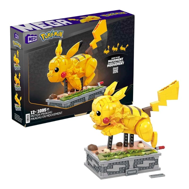 Mega Pokémon Motion Pikachu Construction Set