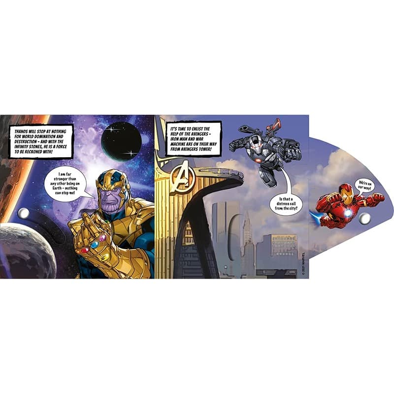 Marvel Avengers Slide and Reveal Activity Book thumbnail 3
