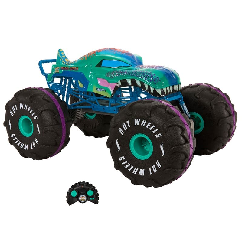 Hot Wheels Monster Trucks XL Mega-Wrex RC Vehicle (1:6 Scale) thumbnail 4