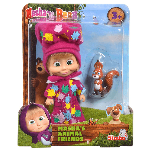 Simba Masha with her Squirrel Friend