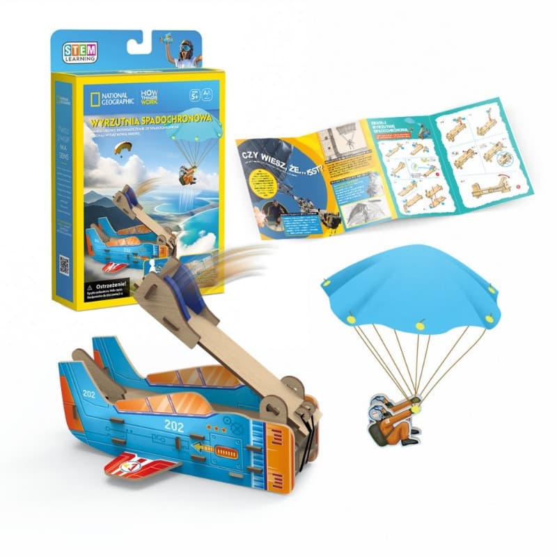 National Geographic 3D Puzzle Wyrzutnia Spadochronowa