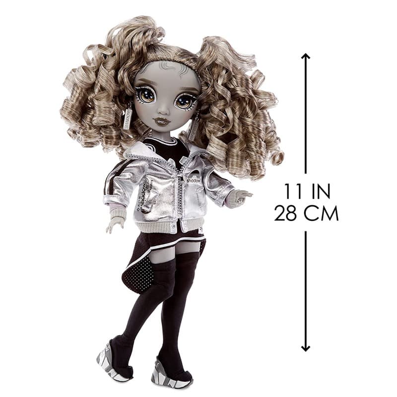 Rainbow High Nicole Steel Grayscale Fashion Doll Series 1 thumbnail 5