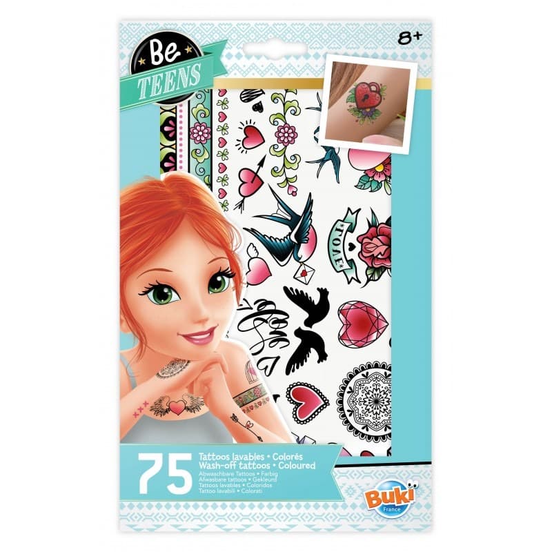 Buki - Removable Tattoo 75 Pieces