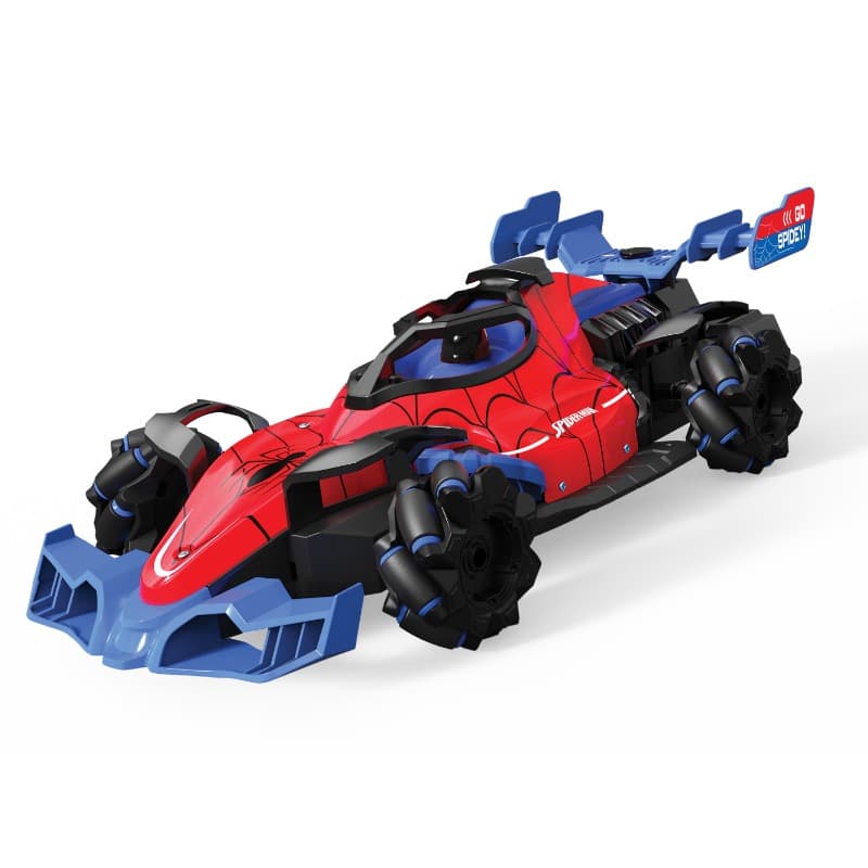Marvel Spider-Man Aero Spitz GT Spray R/C Car with Lights & Music thumbnail 5
