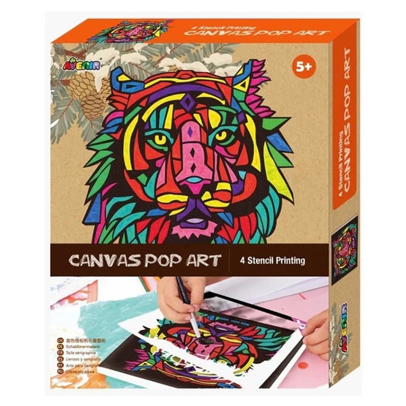Avenir Canvas Pop Art - Lion