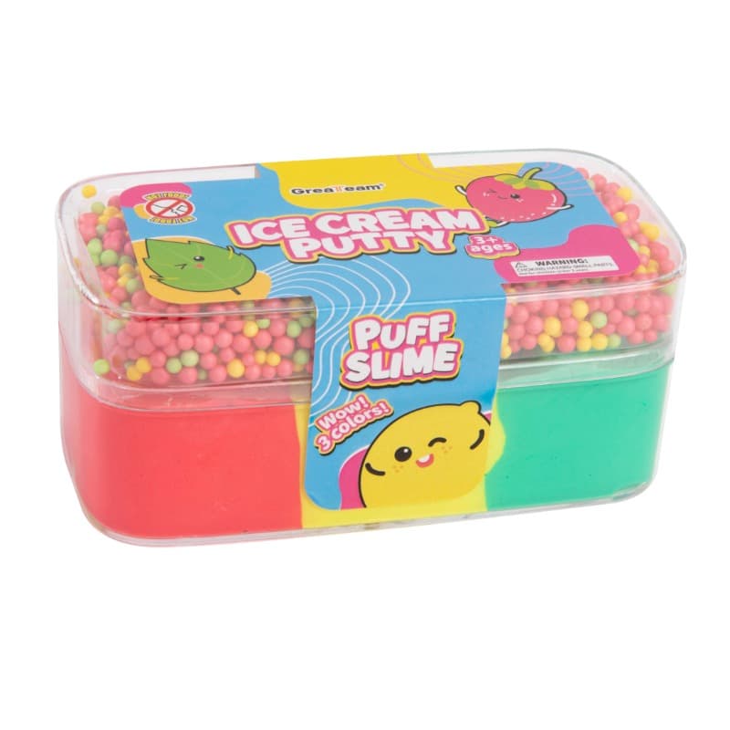 Greateam Butter Scotch Puff Slime