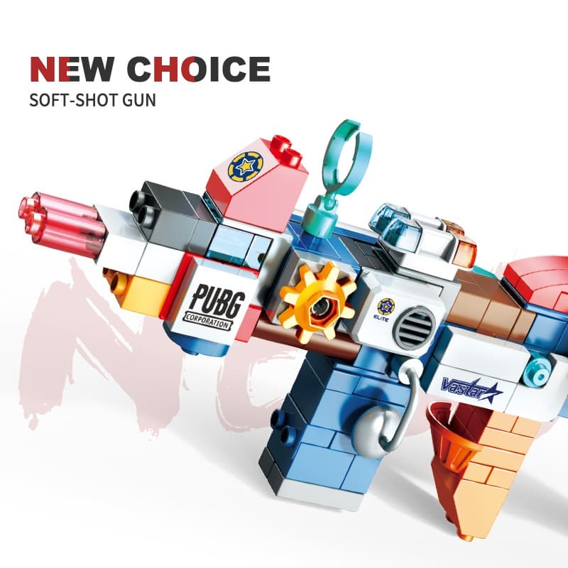 Feelo 5-in-1 Transformable Combat Gun Building Blocks Set | 130-Piece thumbnail 2