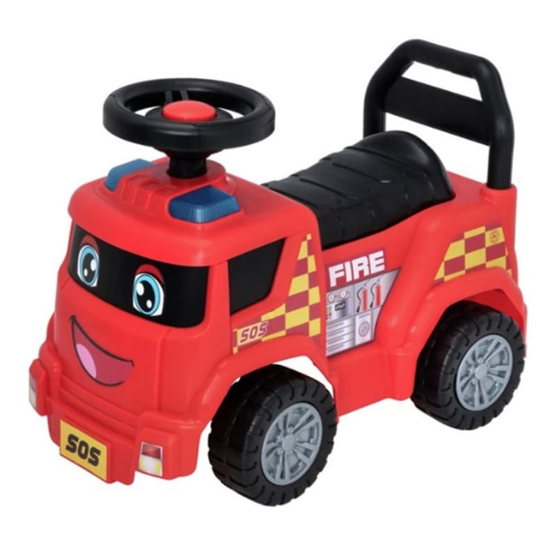 Evo My First Foot Happy Fire Truck Ride-On Car