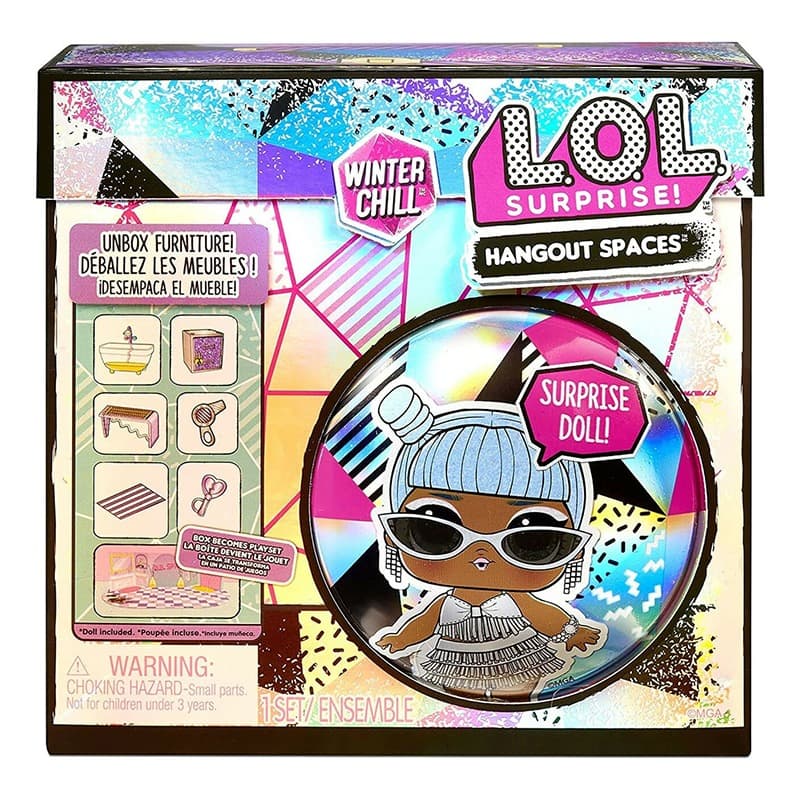 L.O.L. Surprise! Winter Chill Hangout Spaces Sauna Room Play set
