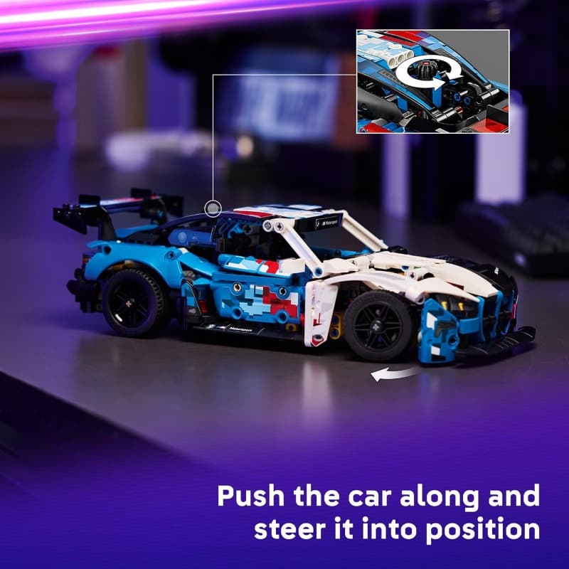 Lego Bmw M4 GT3 EVO Race Car Toy 42226 thumbnail 3