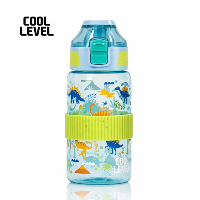 Cool Level BPA-Free 500ml Water Bottle Blue