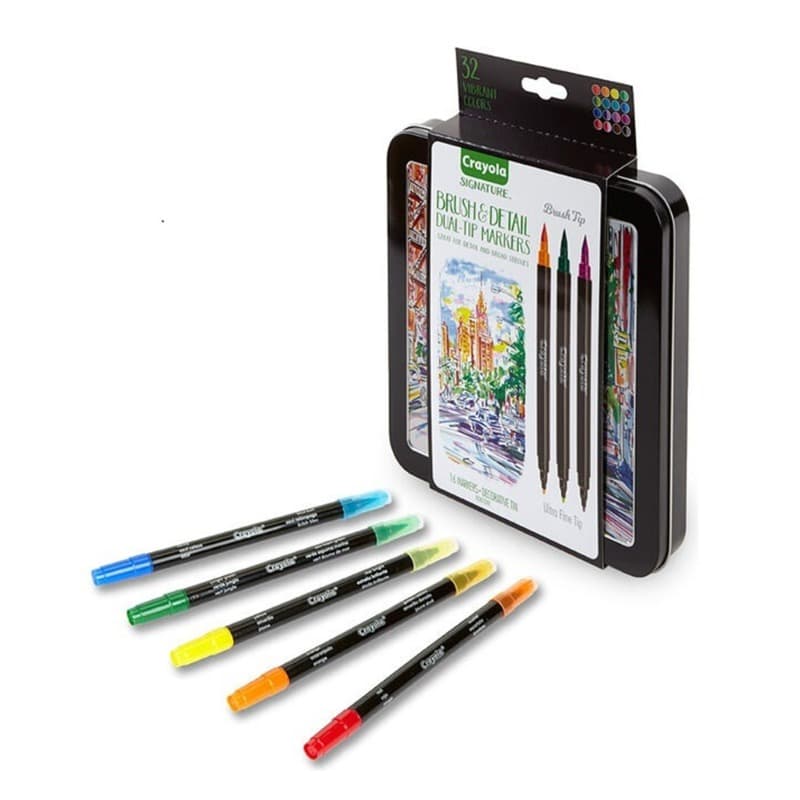 Crayola Dual Tip Crayons -16 Colors thumbnail 3