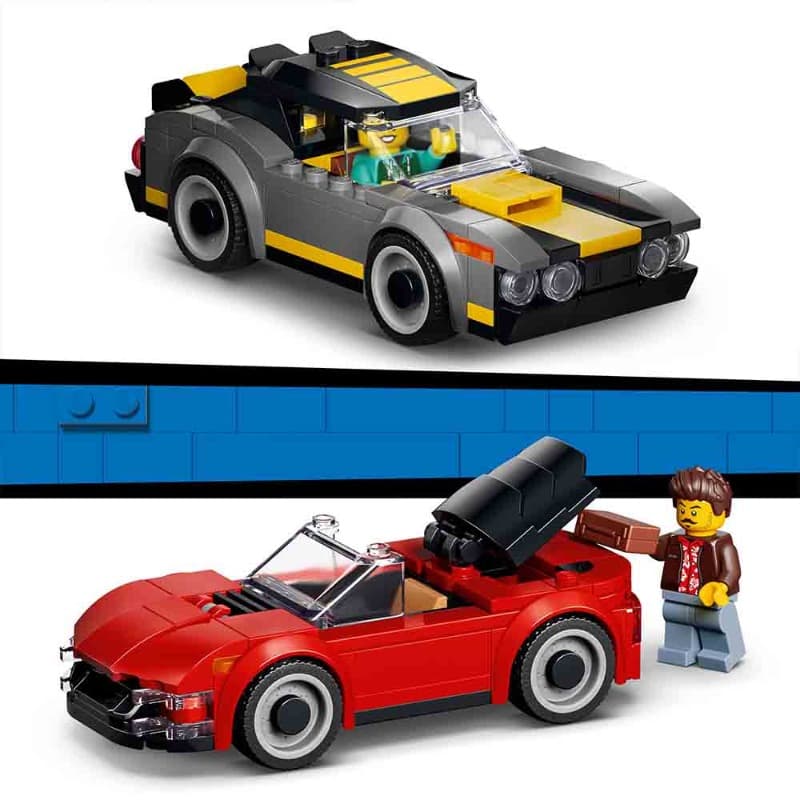 LEGO City Drive-Through Car Wash Building Set 583 Pieces thumbnail 3