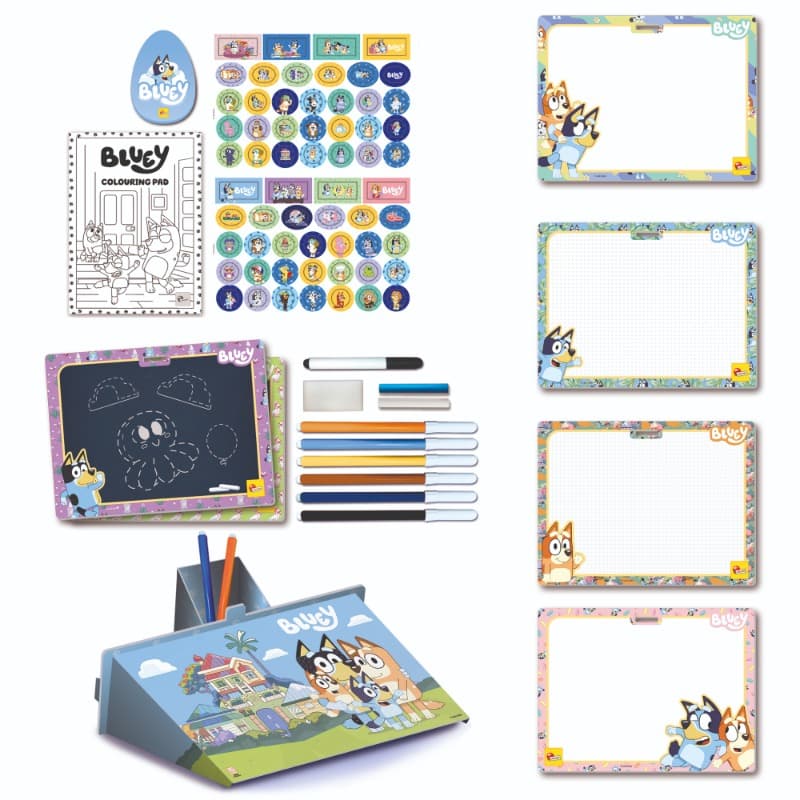 Bluey Coloring And Drawing School Backpack thumbnail 3