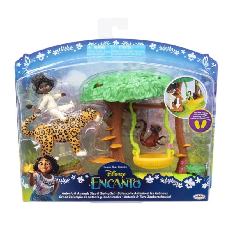 Disney Encanto Antonio and Animals Step and Swing Set