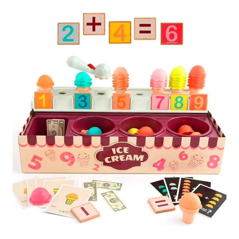 Top Bright Ice Cream Learning Box