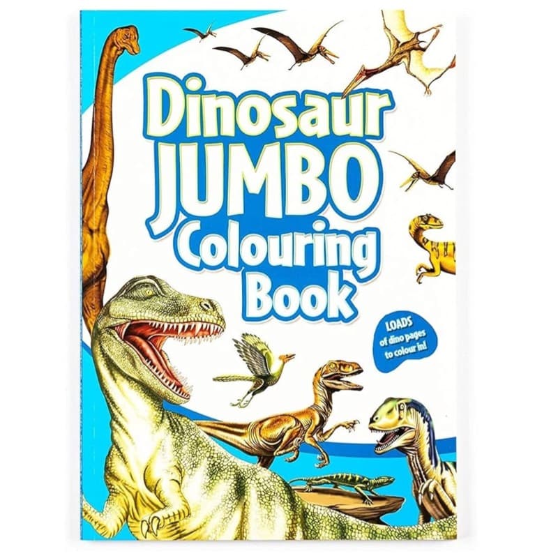 Dinosaur Jumbo Coloring Book