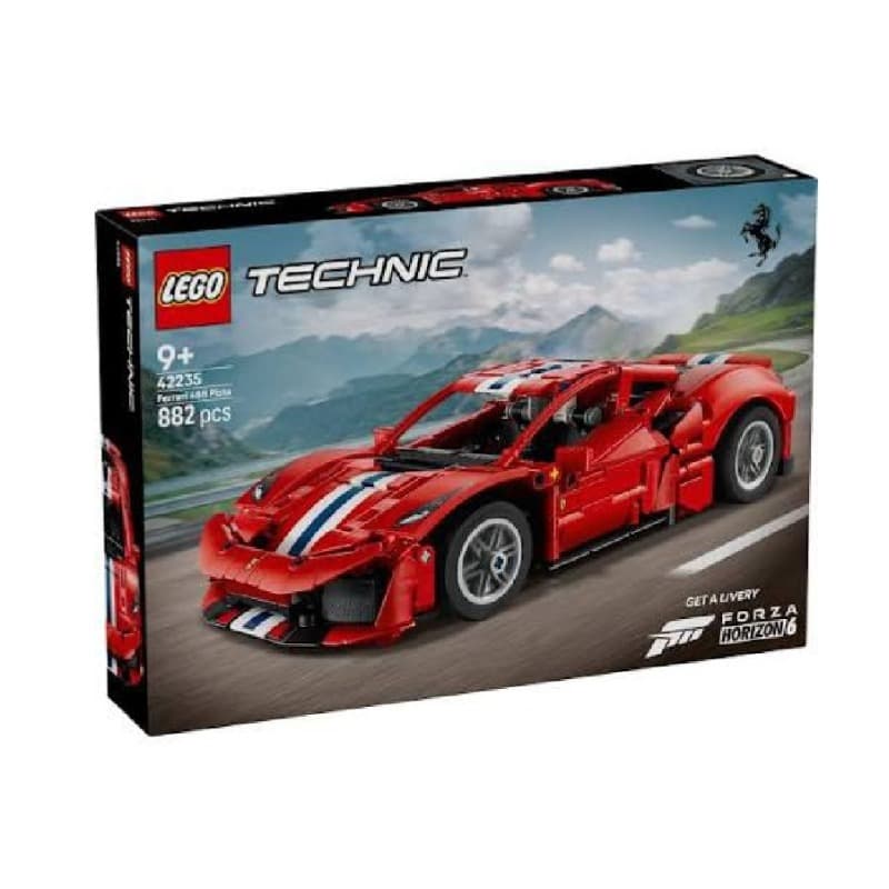 Lego Ferrari 488 Pista Car 42235
