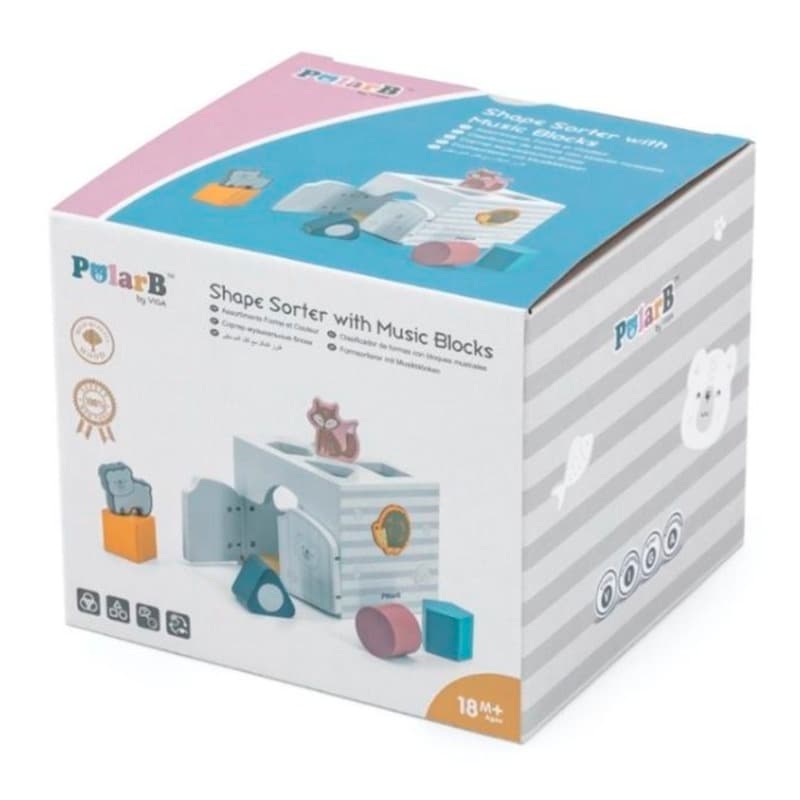 VIGA Shape Sorter With Music thumbnail 2