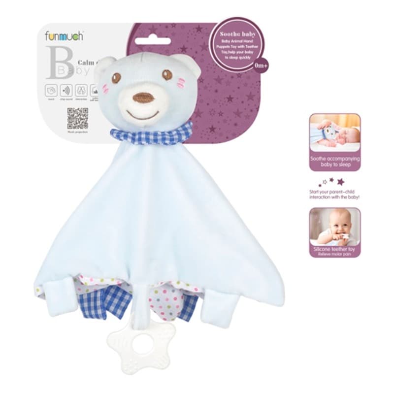Funmuch Rattle Appease The Towel - Bear