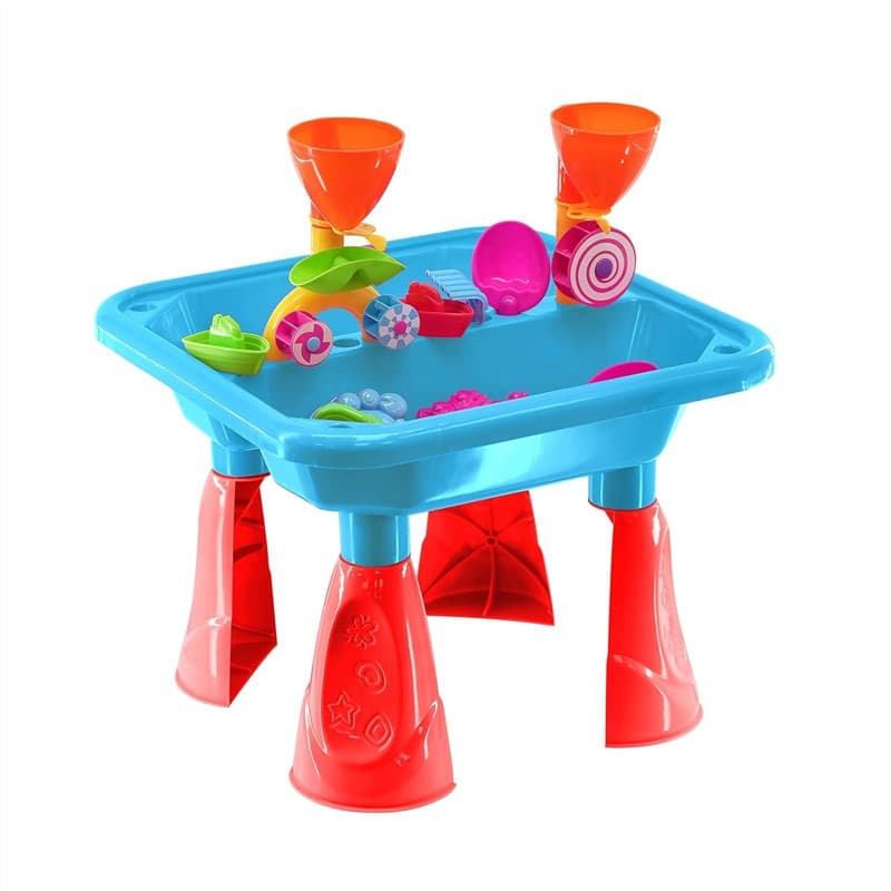 Hualian Sand and Water Table Set - Blue/Red