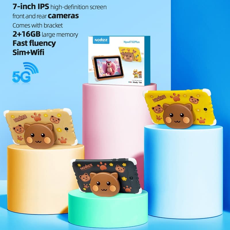 Kids Tablet 7 inches 4+128GB Gray thumbnail 4