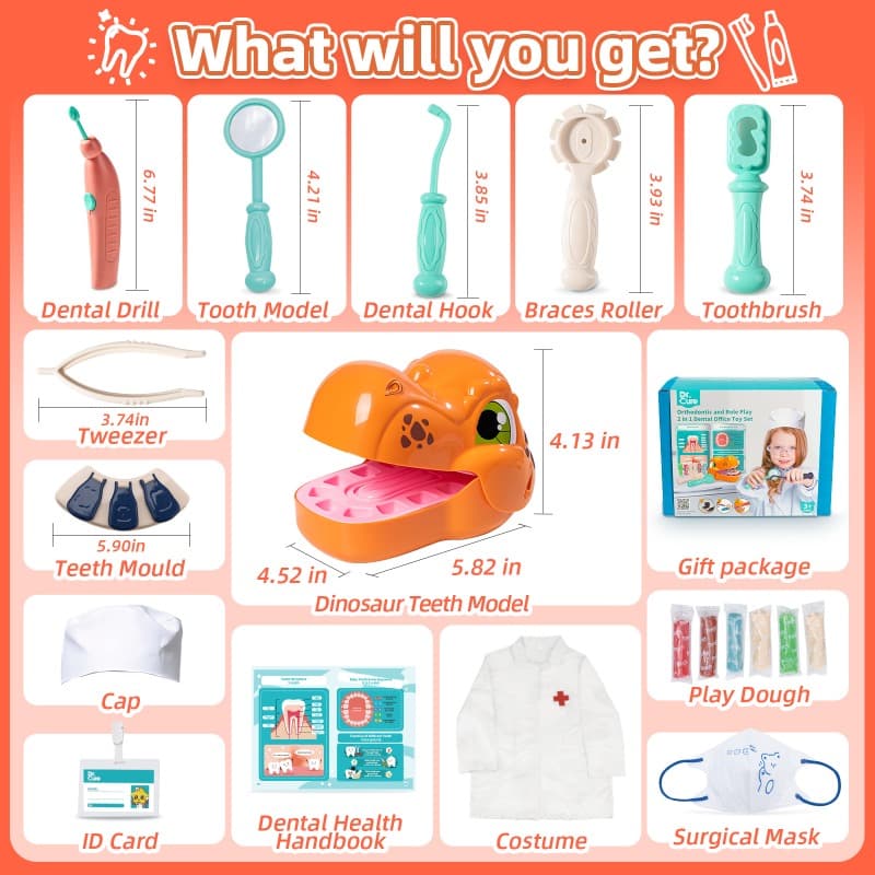 Kidewan Orthodontic & Dental Office 2 In1 Set thumbnail 5