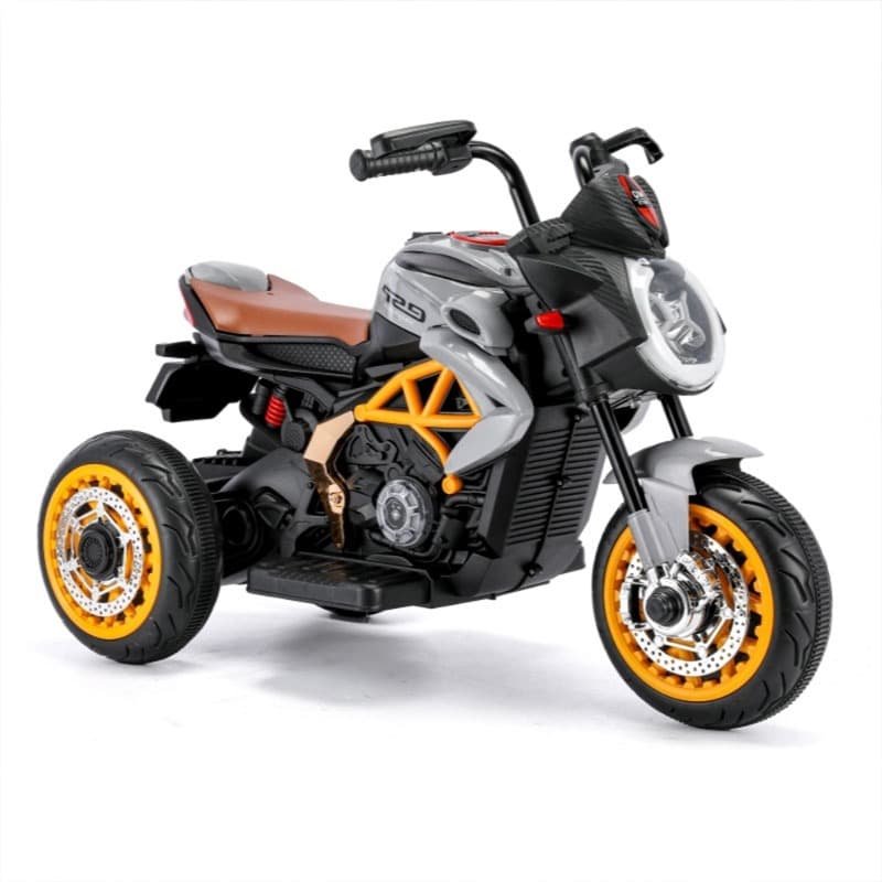 Tobbi Kids Electric Motorcycle 6V Yellow thumbnail 3