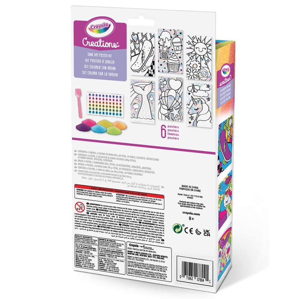 Crayola Creations Sand Art Poster Kit thumbnail 3