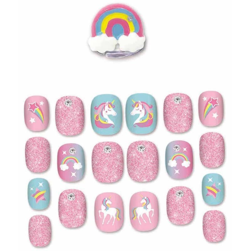 Hot Focus Unicorn Pop Glamour Nails Set thumbnail 2