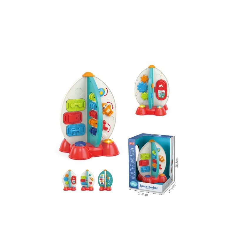 Space Rocket Busy Board With Music For Kids