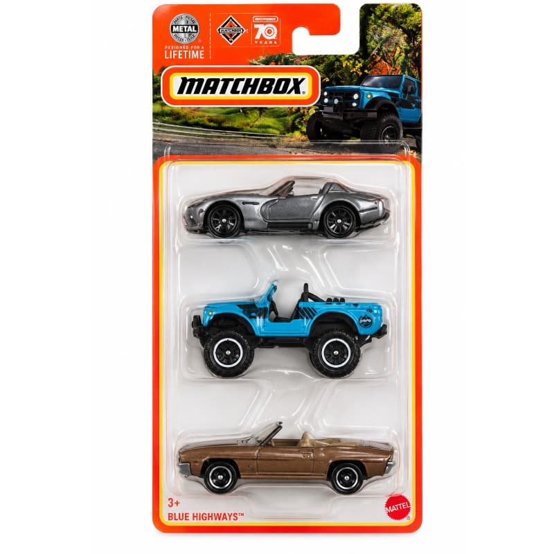 Matchbox Metal Cars Set - 3pcs thumbnail 4