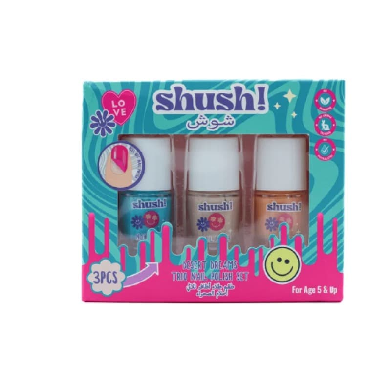 Shush Desert Dreams Trio Nail Polish Set - 3 Pcs