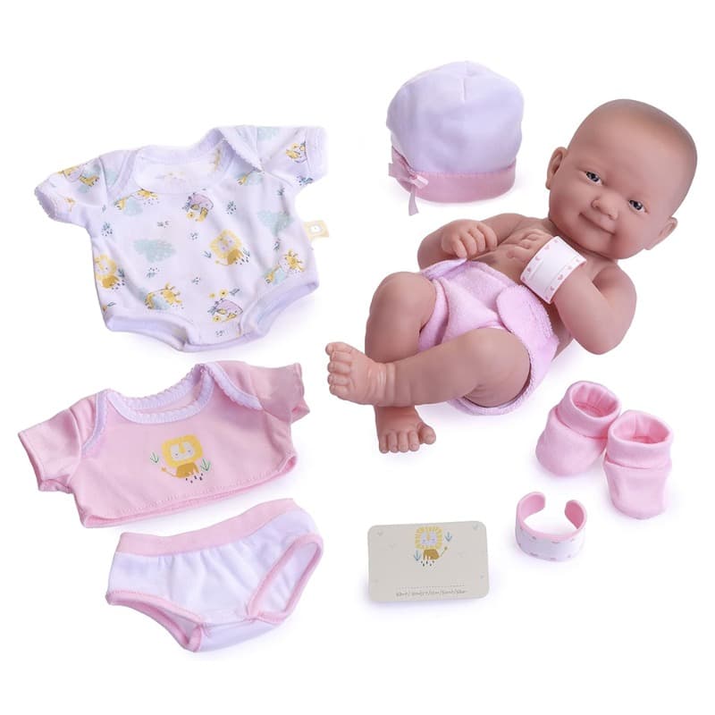 JC Toys La Newborn Nursery 14 Inches - Pink. thumbnail 4