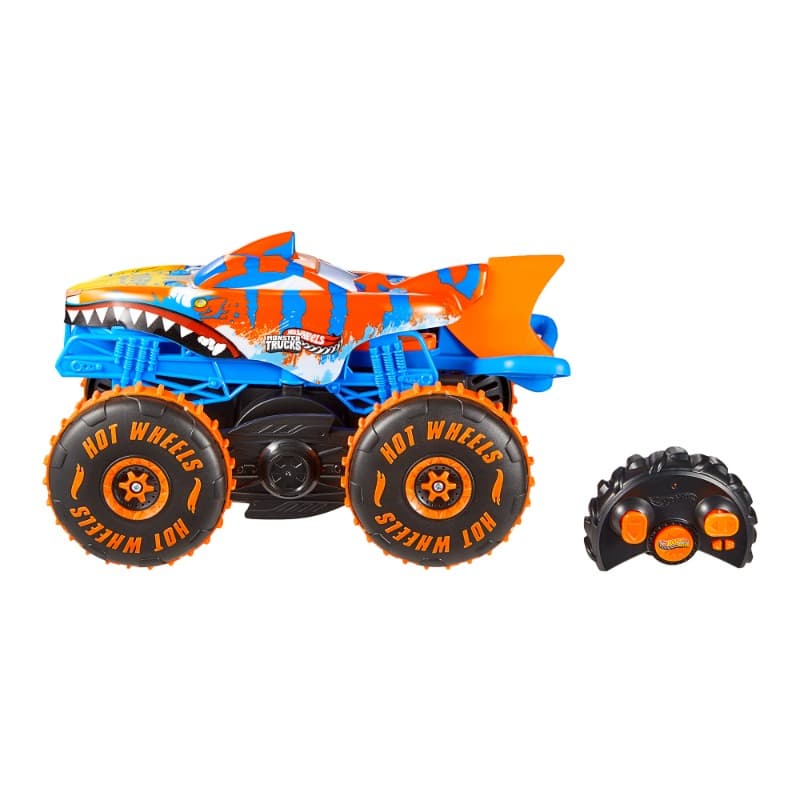 Hot Wheels Monster Trucks RC Tiger Shark Climber thumbnail 4