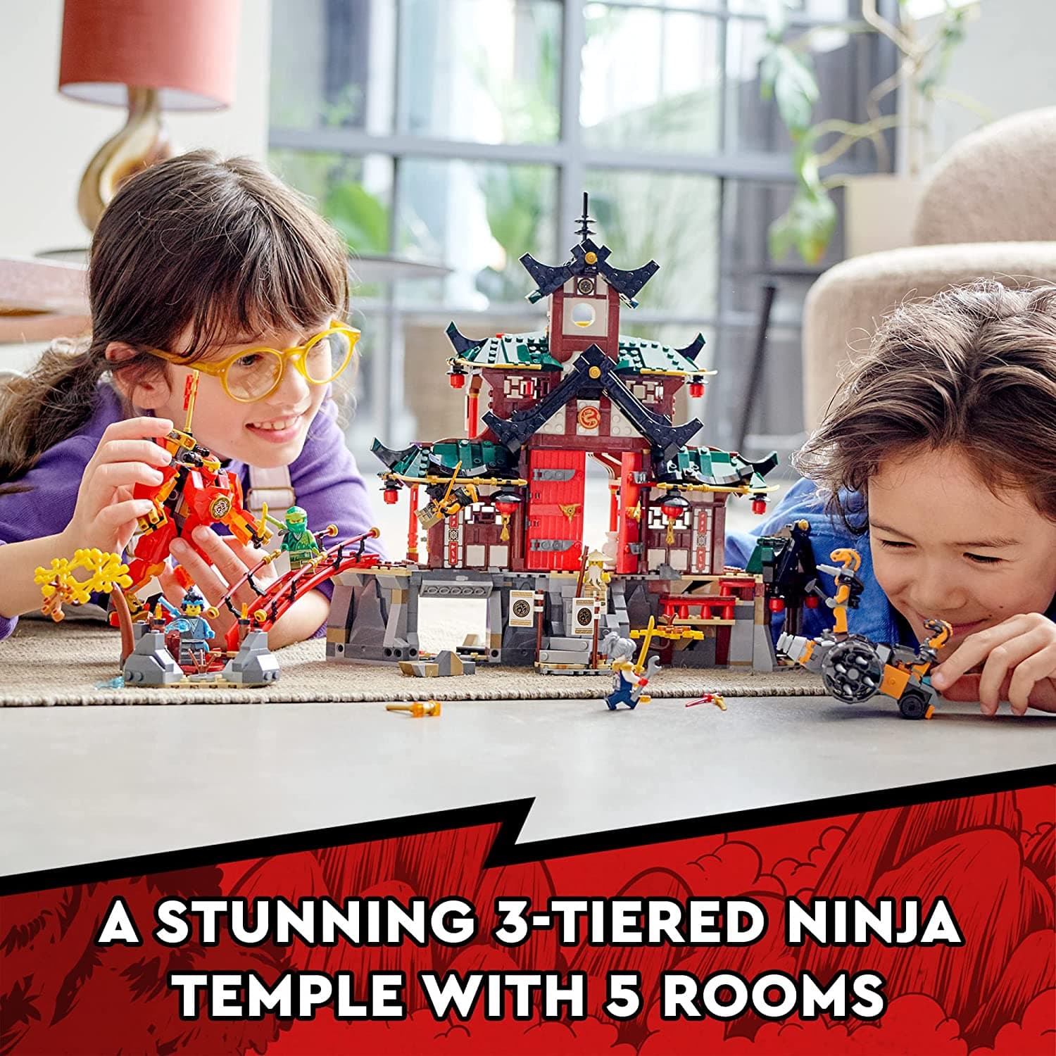 LEGO NINJAGO Ninja Dojo Temple Ninja thumbnail 2