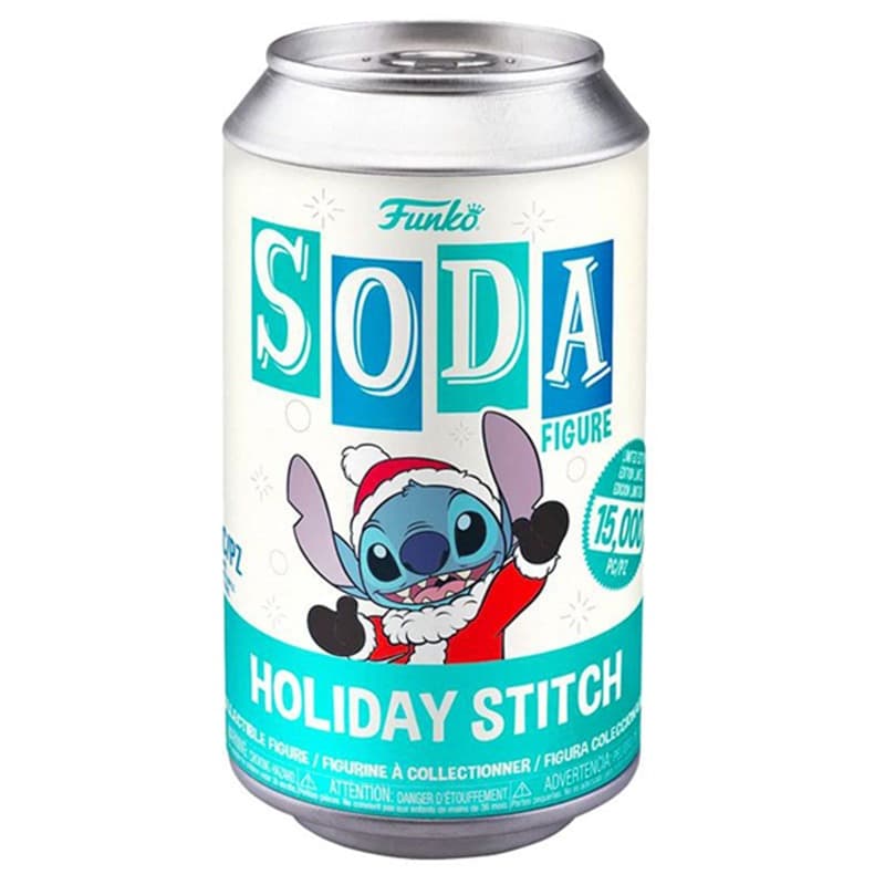 Funko Pop Vinyl Soda Lilo and Stitch Holiday Stitch with Chase