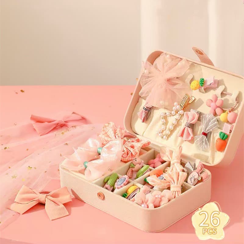 Dream Princess Jewelry Box Hair Accessories - 26pcs thumbnail 2