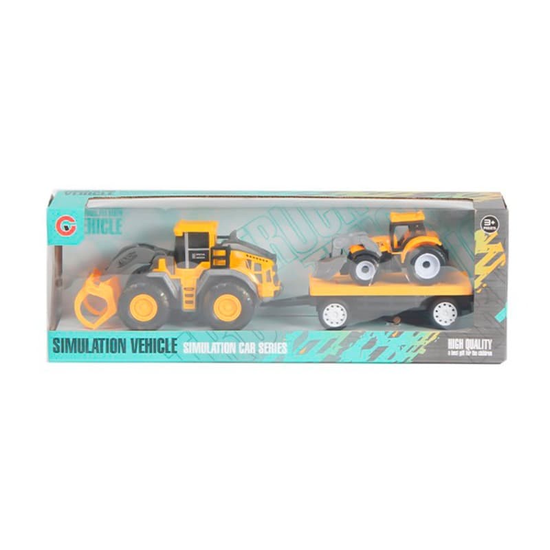 Mini Builder Dozers Model 1 Yellow/Grey