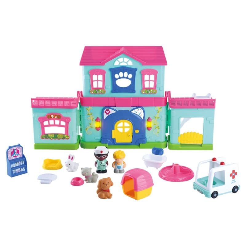 Playgo Animal Complex Clinic 16 Pcs thumbnail 2