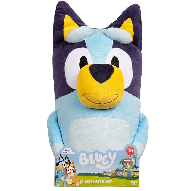 Bluey Jumbo Plush Best Mate Blue