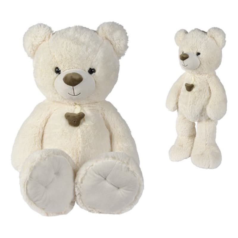 Nicotoy Bear Cream Bear Plush Cuddly Toy 85 cm thumbnail 2