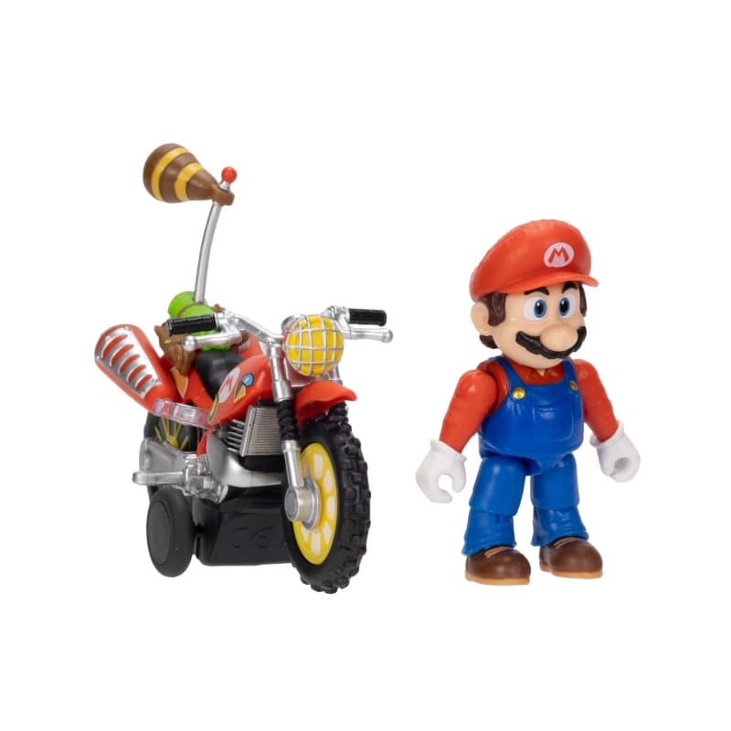 Nintendo Super Mario Bros Super Mario Movie (Assorted) Figure + Vehicle thumbnail 3