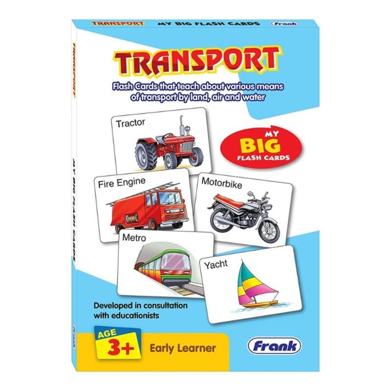 Frank Transport Flash Cards 27 Cards