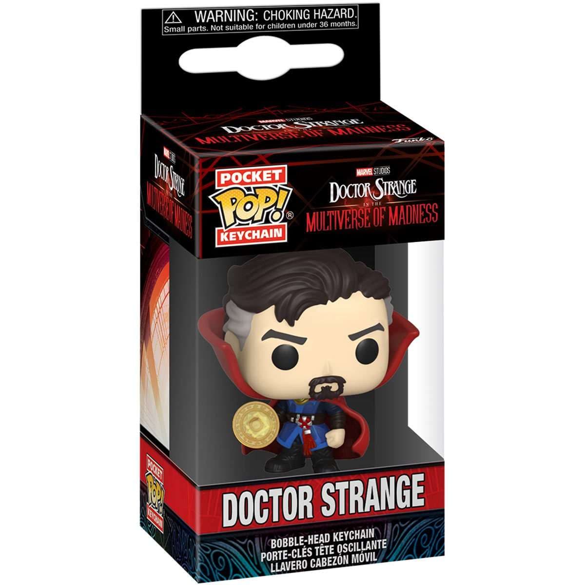 Funko Pop Pocket Marvel Doctor Strange In Mom - Dr Strange Keychain thumbnail 2