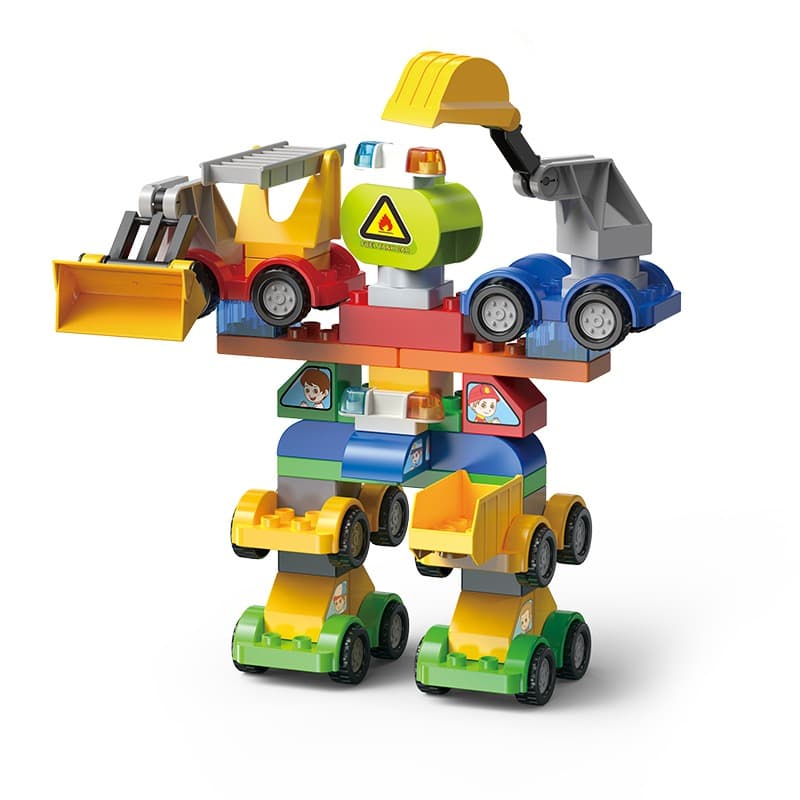 Feelo 6-in-1 Autobots Building Blocks Set | 57-Piece thumbnail 4