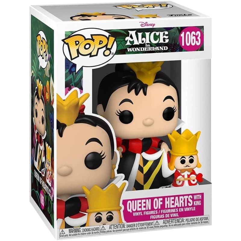 Funko Pop Disney Alice in Wonderland 70th Queen with King