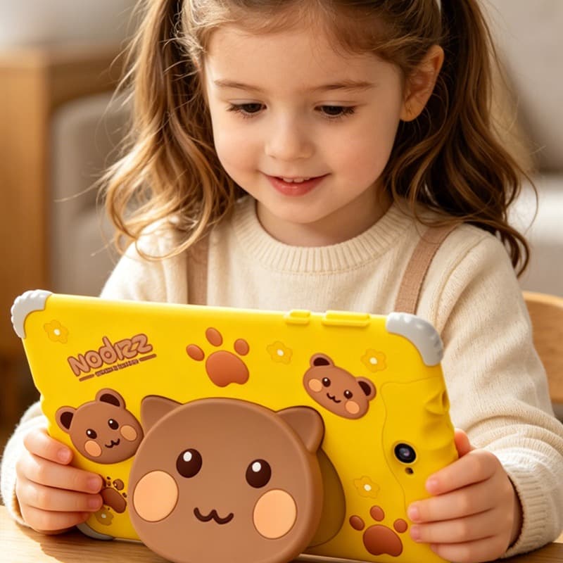 Kids Tablet 7 inches 4+128GB Yellow thumbnail 4