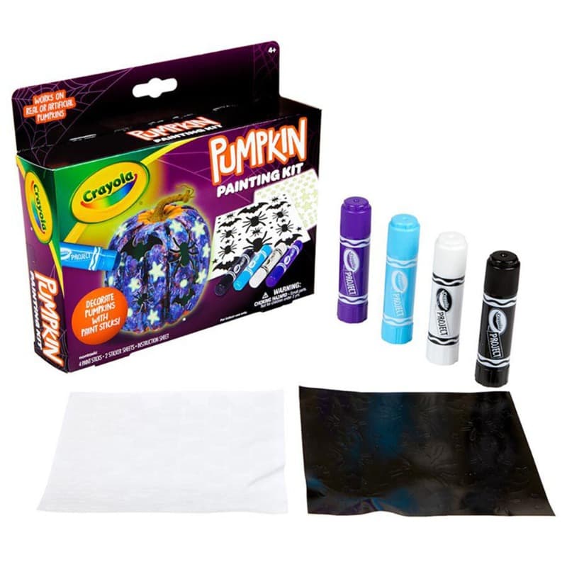 Crayola Galaxy Paint Stick Pumpkin Decorating Kit thumbnail 2