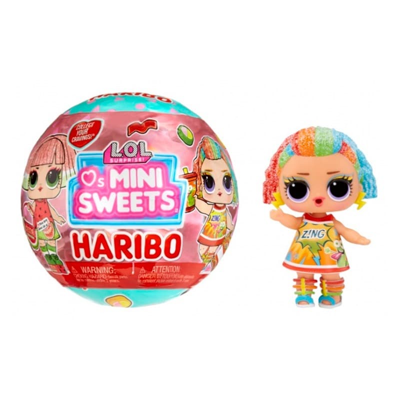 L.O.L. Surprise Loves Mini Sweets X Haribo Dolls Multi Chapes 1 Pcs